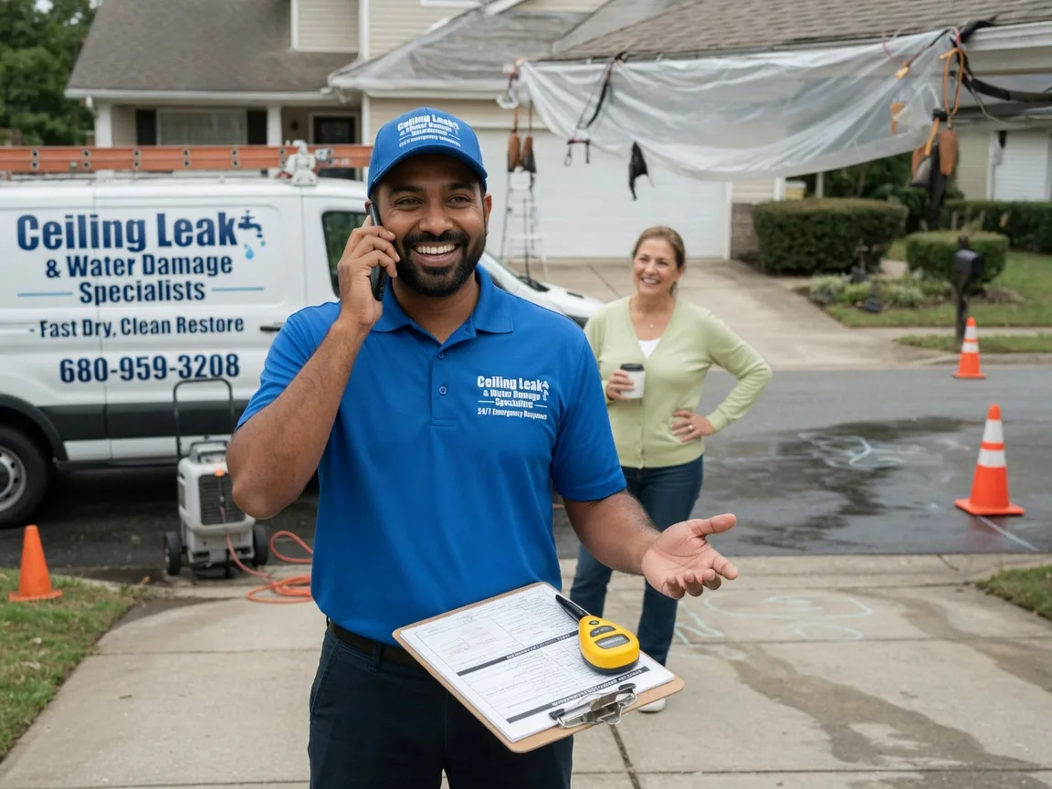 Ceiling Leak Cleanup Webb, IA FAQs